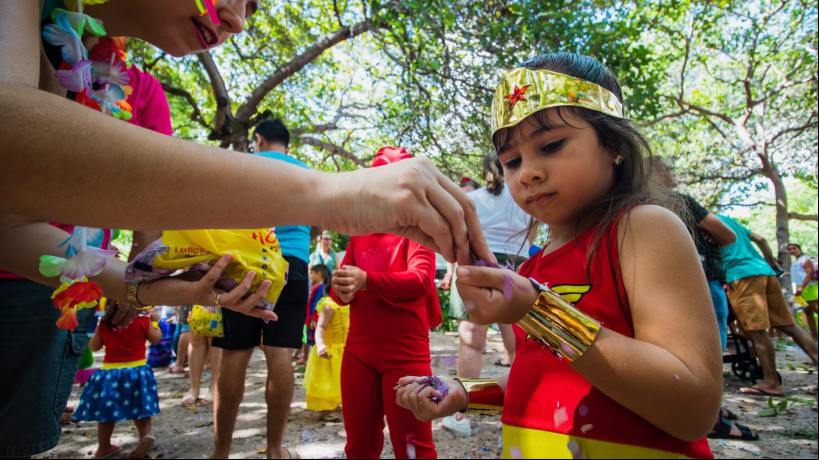 Pré-Carnaval Infantil na Casa José de Alencar, no bairro Cambeba