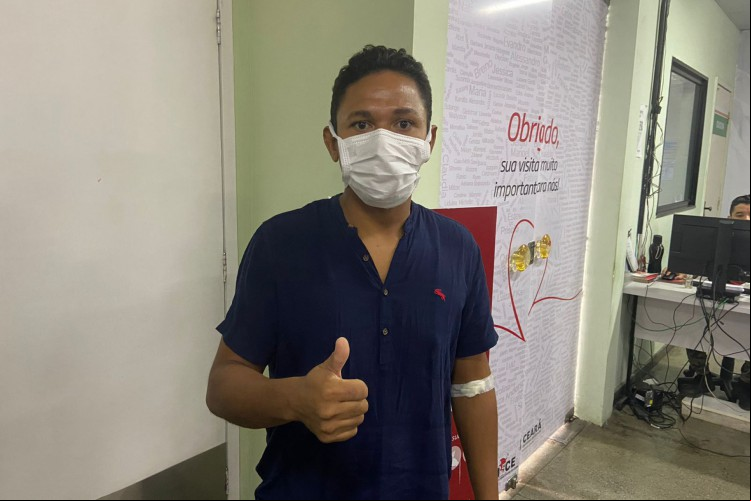 Centro de Hematologia e Hemoterapia do Ceará (Hemoce) lança campanha para manter estoque durante o período carnavalesco, nesta segunda-feira, 6