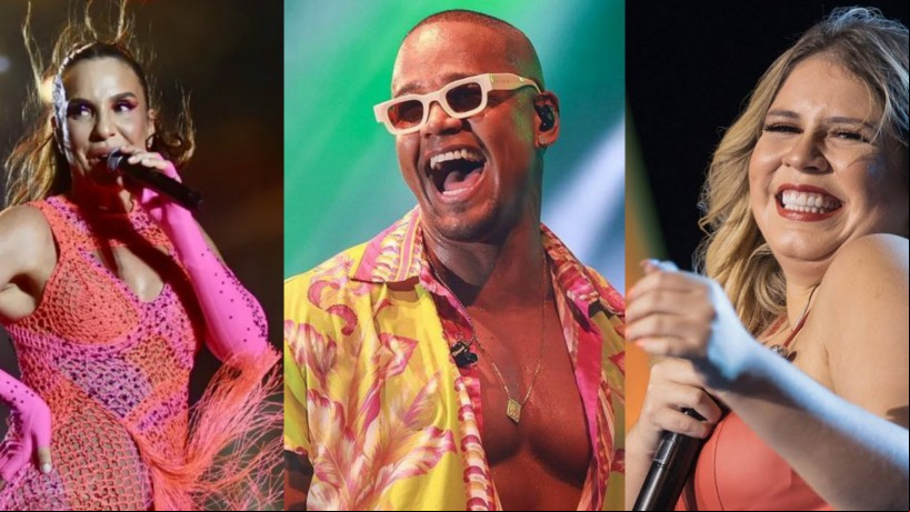 Ivete Sangalo, Léo Santana e Marília Mendonça tem músicas cotadas para ser o Hit do Carnaval 2023