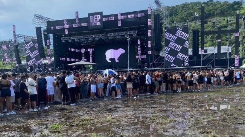 O segundo dia do Rep Festival foi cancelado no Rio do Janeiro após chuvas fortes e falhas na estrutura