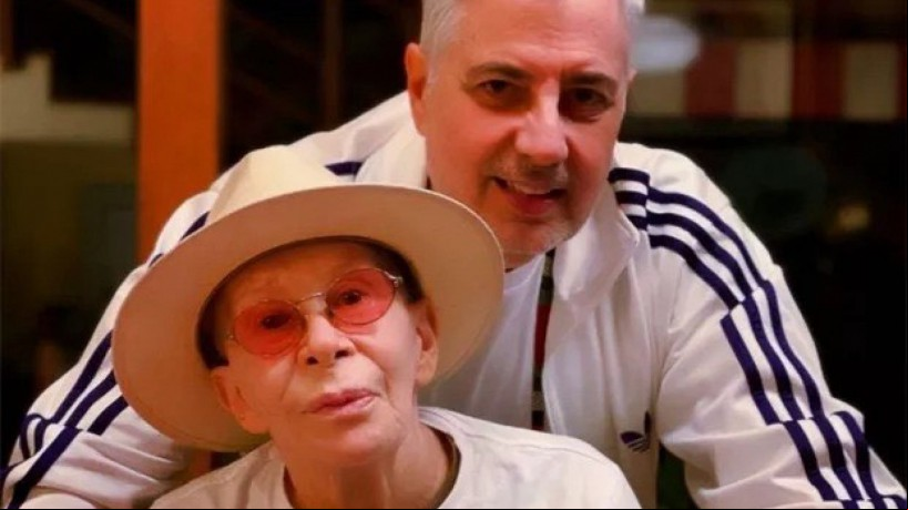 Rita Lee com marido Roberto de Carvalho