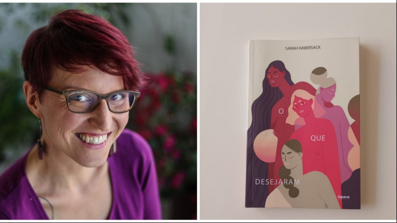Sarah Habersak lança livro em Fortaleza