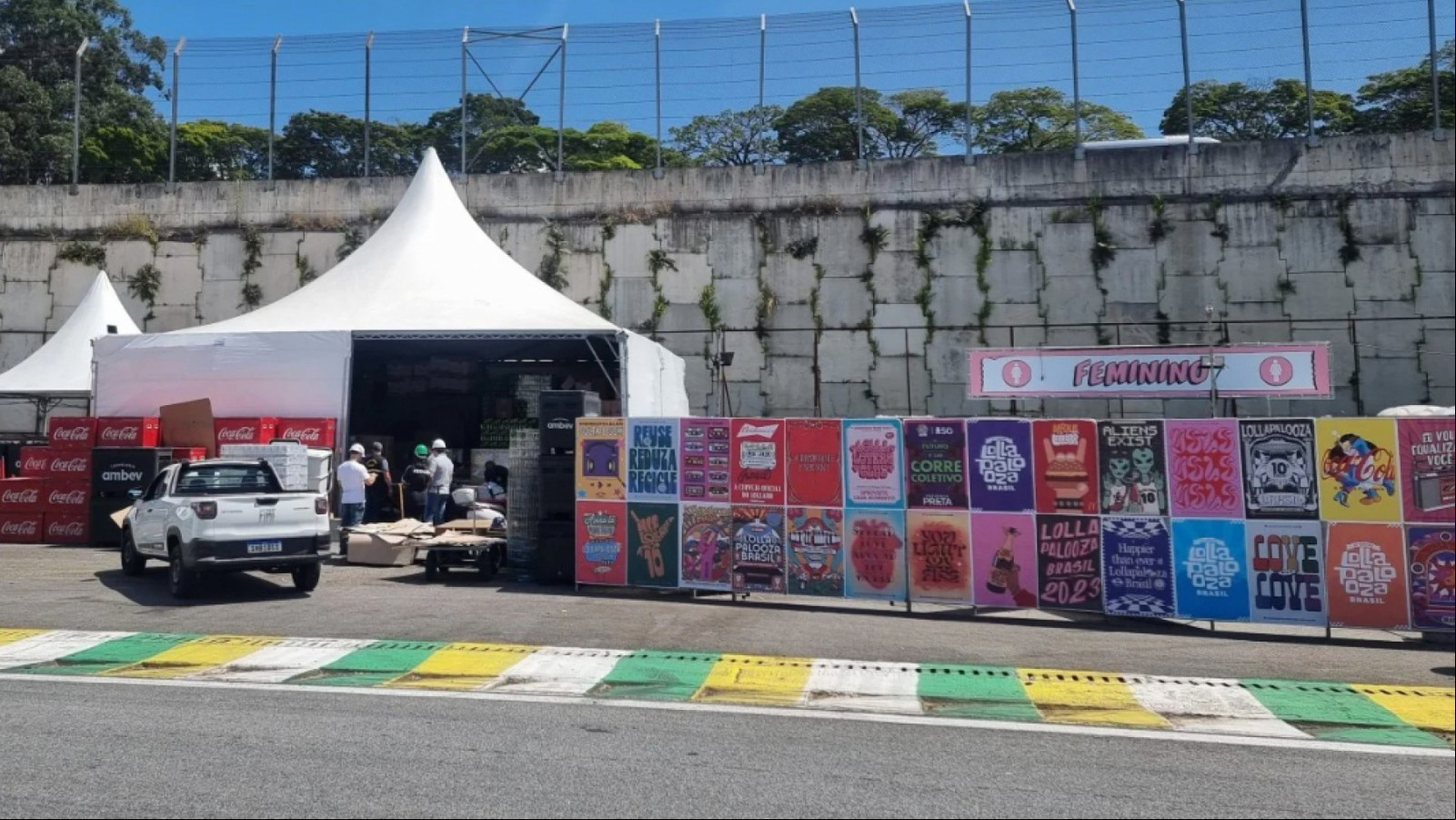 Trabalhadores são escravizados durante Lollapalooza Brasil 2023