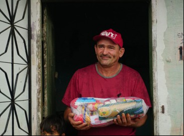 Até então, mais de 300 cestas básicas foram entregues as famílias afetadas 