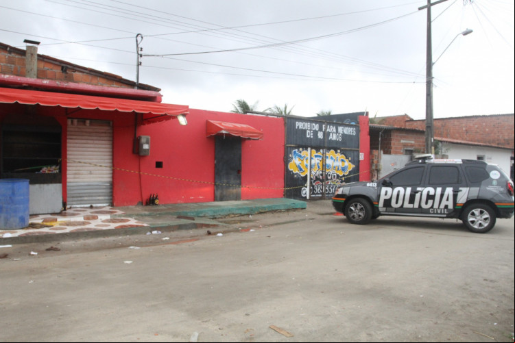 Forró do Gago, no bairro Cajazeiras, onde aconteceu a chacina em 27 de janeiro de 2018, que deixou 14 pessoas mortas e outras 15 feridas