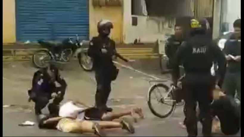 Equipe do Raio deteve suspeitos de arrastão no bairro São Cristovão