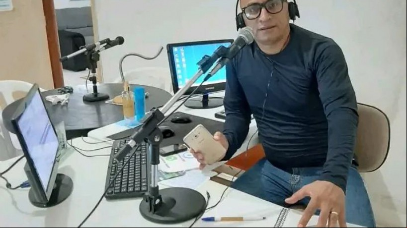 Radialista Gerson Ferreira, morto a tiros em Senador Sá