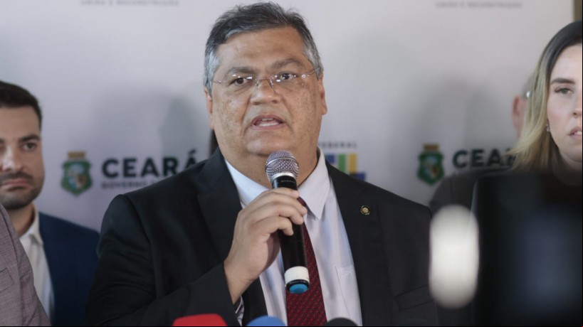 Ministro da Justiça, Flávio Dino, no Palácio da Abolição, no Ceará