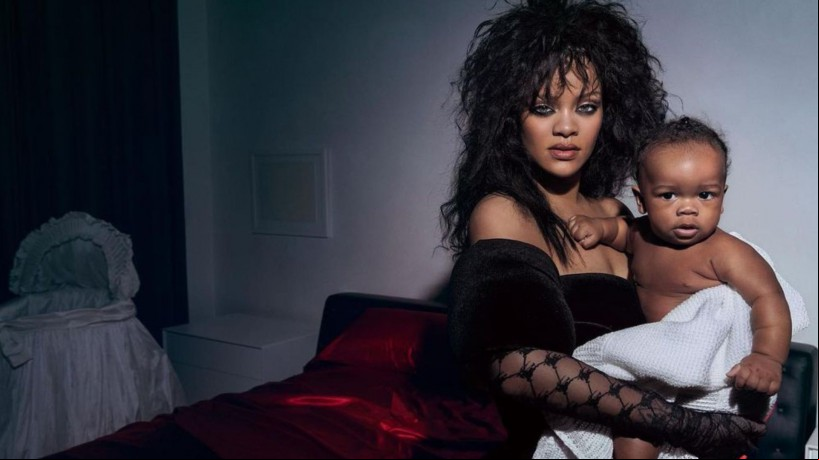Grávida do segundo filho, Rihanna e Asap Rocky revelaram nome do primogênito; bebê do casal leva nome em homenagem a referência do hip hop