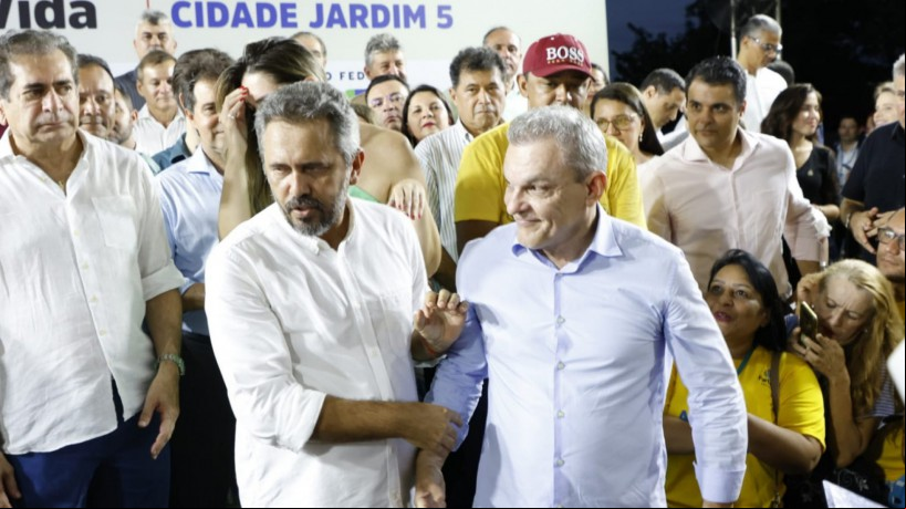 Governador Elmano
de Freitas e prefeito Sarto