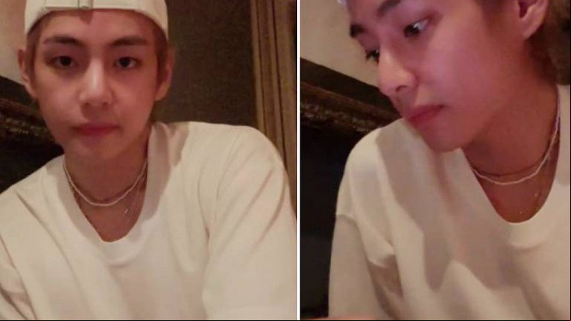 Cantor Tae-Hyung canta músicas de artistas brasileiros em Live
