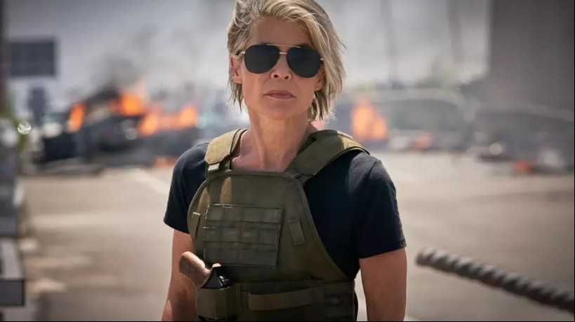 Linda Hamilton, a Sarah Connor de
