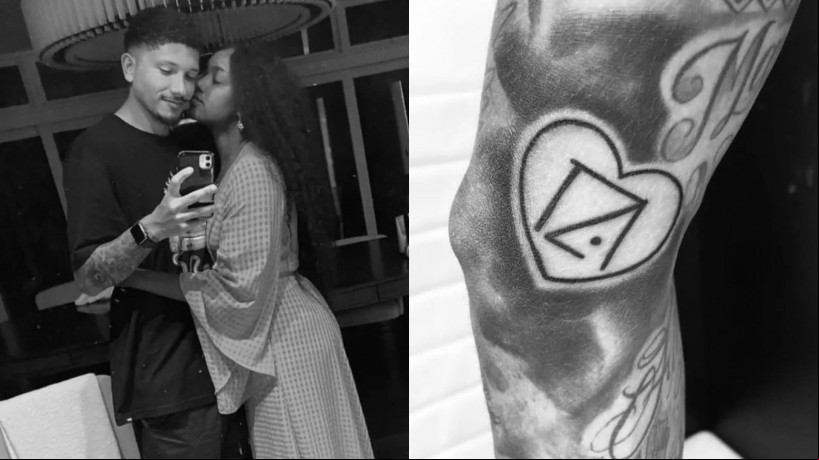 Namorado de Iza, Yuri Lima, faz tatuagem com nome da cantora