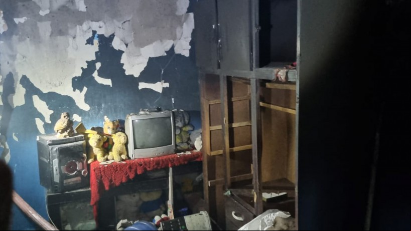 Fogo teria começado em um ventilador da casa