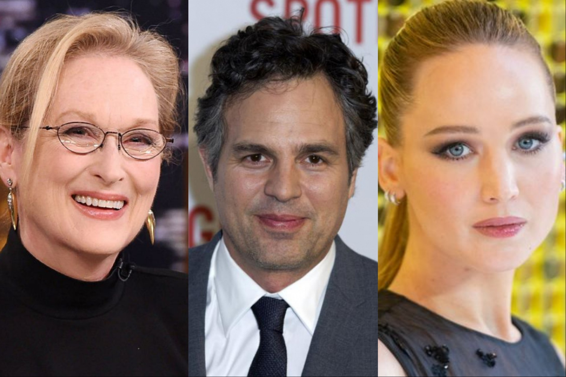 Meryl Streep, Mark Ruffalo e Jennifer Lawrence são alguns dos atores que am petição em apoio à greve dos roteiristas de Hollywood