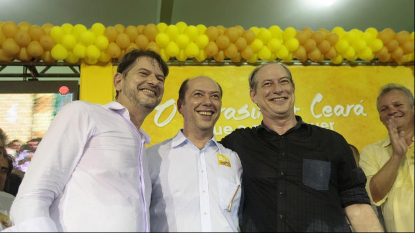 Irmãos Cid Gomes, Ívo
Gomes e Ciro Gomes