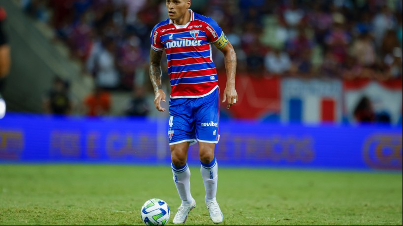 FORTALEZA-CE, BRASIL, 09-07-2023:Titi. Fortaleza x Athletico Pr. Arena Castelão. Campeonato Brasileiro serie A.  (Foto: Aurelio Alves/O Povo)