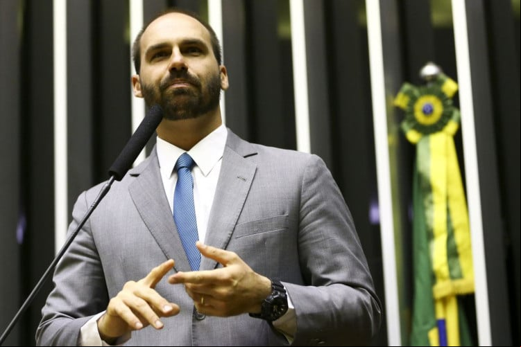Eduardo Bolsonaro, deputado federal licenciado