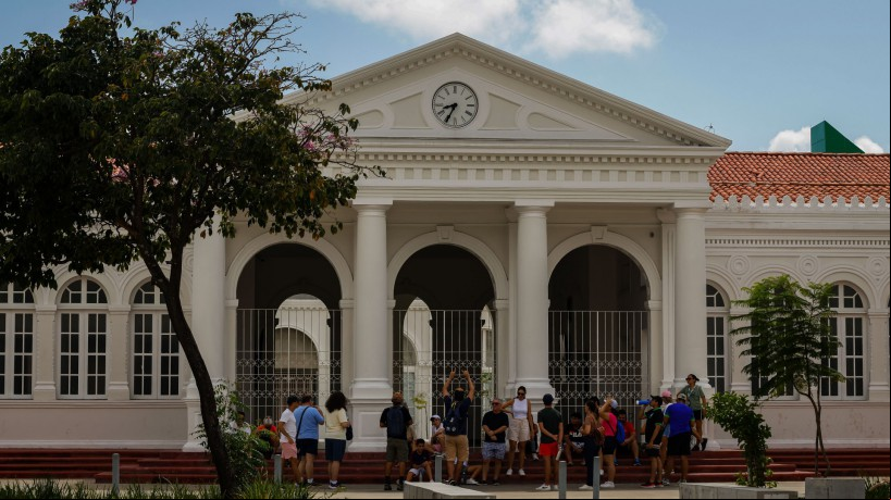 O Complexo Cultural Estação das Artes traz movimentação para a histórica Praça da Estação, Em Fortaleza