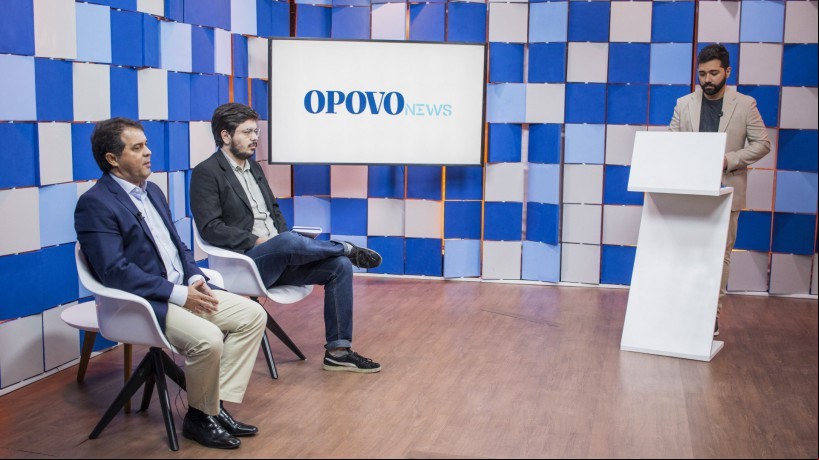 Evandro Leitão é entrevistado por Carlos Mazza e Ítalo Coriolano no O POVO News