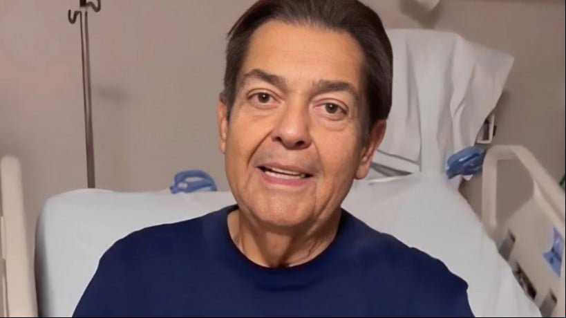 Faustão grava vídeo no hospital e fala sobre seu estado de saúde