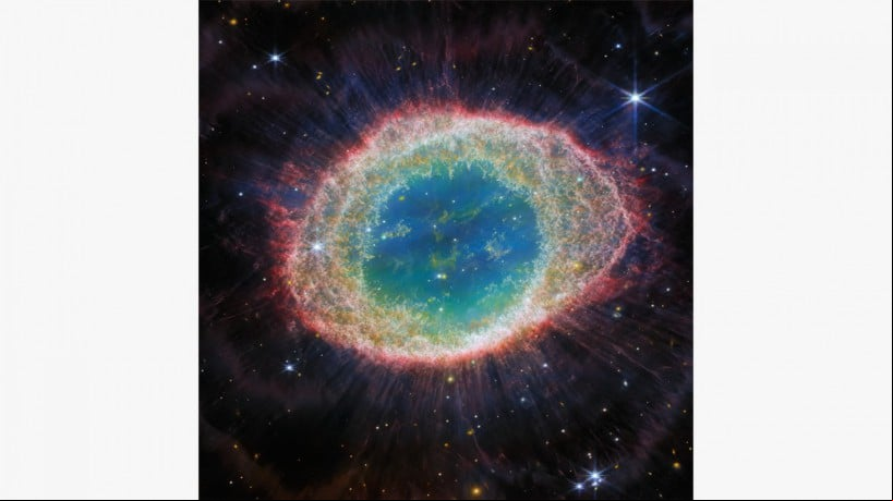 Nebulosa do Anel, imagem divulgada nesta segunda-feira, 21