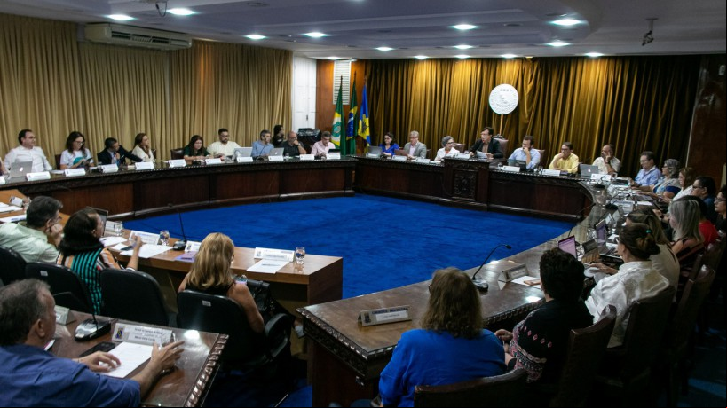  Conselho Universitário (Consune) da UFC realizou primeira sessão ordinária na nova gestão