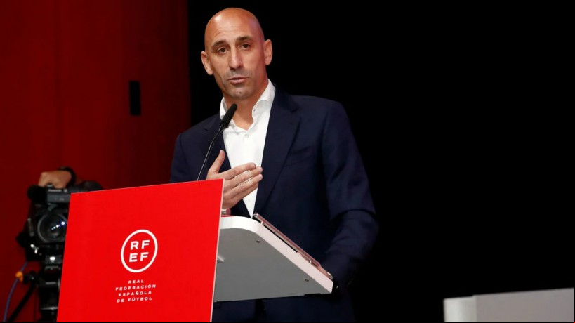 Luis Rubiales, presidente da Federação Espanhola