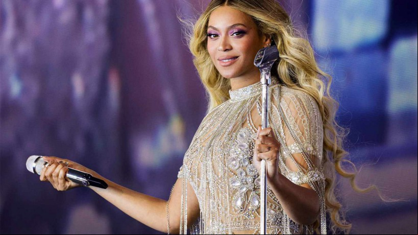 Beyoncé durante show na