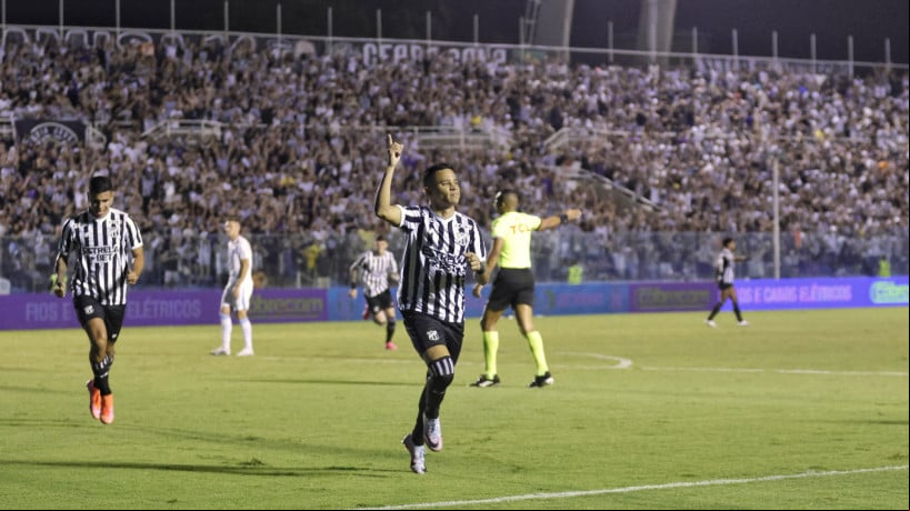 Ceará jogou pela última vez no PV, no dia 6 de setembro, quando venceu o Londrina por 3 a 1. Erick, artilheiro da equipe, marcou um dos gols da vitória