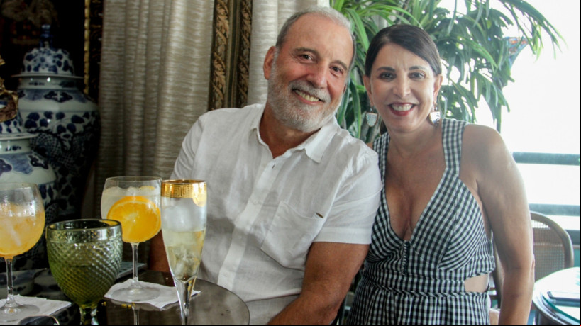 BINHO Bezerra e a esposa Luciana Bezerra