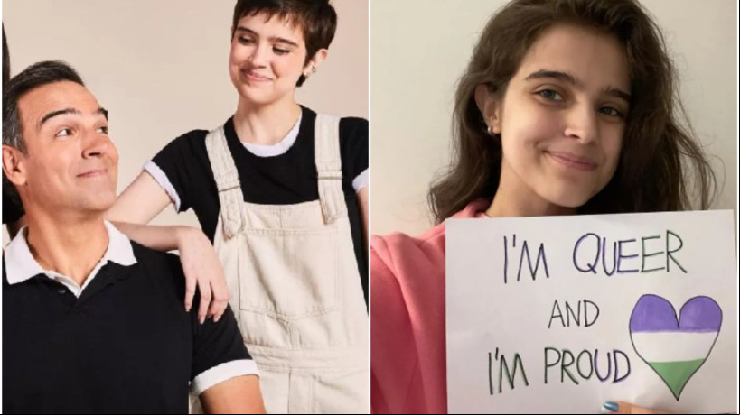 Filha de Tadeu Schmidt deixa faculdade de Jornalismo após sofrer homofobia