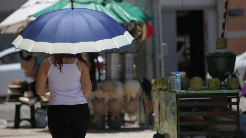 Ceará deve registrar temperatura máxima de 39°C