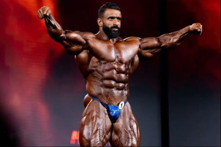 Atual campeão do Mr.Olympia, Hadi Choopan