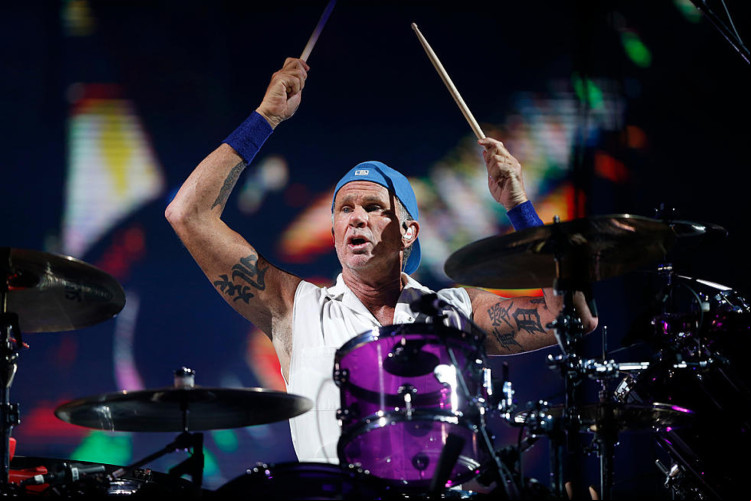 Chad Smith, baterista do Red Hot Chili Peppers