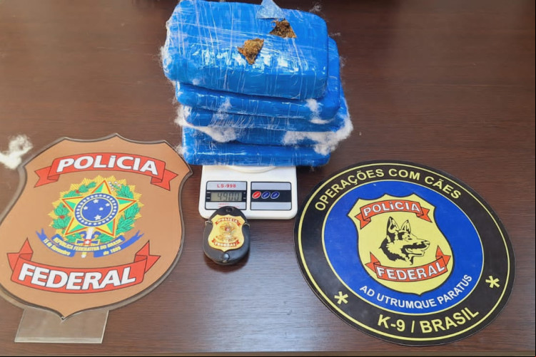 Homem é preso com 5 kg de maconha no Aeroporto de Fortaleza