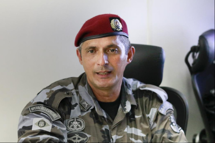 CORONEL Aginaldo Oliveira é
pré-candidato à prefeitura de Caucaia