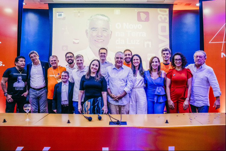 23.11.25 Novo lança pré-candidatura de Luis Eduardo Girão à prefeitura de Fortaleza 23.11.25 Novo lança pré-candidatura de Luis Eduardo Girão à prefeitura de Fortaleza