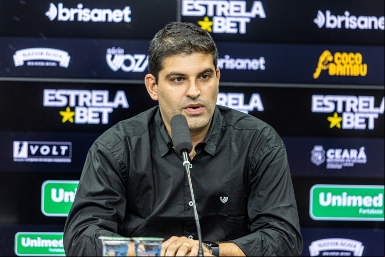 Lucas Drubscky, novo executivo de futebol do Ceará, exaltou a estrutura do clube