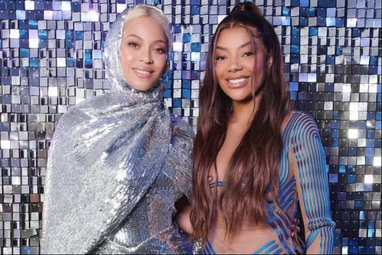 Ludmilla e Beyoncé se encontraram em Salvador durante visita da artista norte-americana