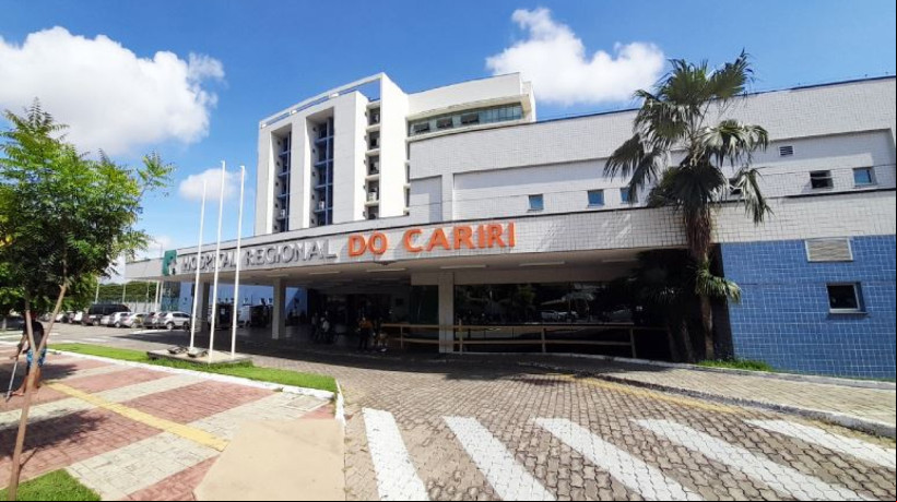 Hospital Regional do Cariri é a principal unidade de atendimento especializado na região.