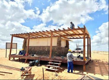 Ponto de apoio ao velejador foi instalados ao longo do litoral do Parque Nacional de Jericoacoara, no Ceará, pelo ICMBio 