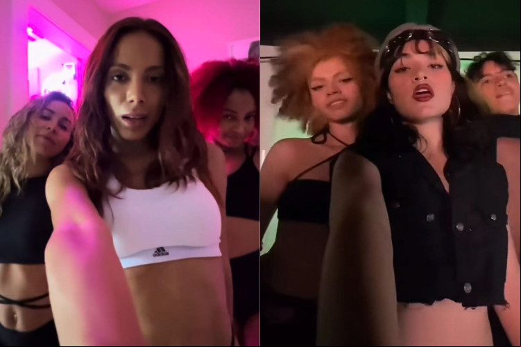 Anitta fez a coreografia da cearense Gil Santos para a música