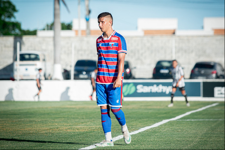 Atacante Iarley no jogo Ceará x Fortaleza, na Cidade Vozão, pela Taça FCF sub-20 2023 Atacante Iarley no jogo Ceará x Fortaleza, na Cidade Vozão, pela Taça FCF sub-20 2023