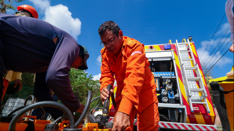 Imagem de apoio ilustrativo. O Corpo de Bombeiros do Ceará apagou 448 incêndios em residências entre janeiro e abril; número é menor que o registrado no mesmo período de 2025
