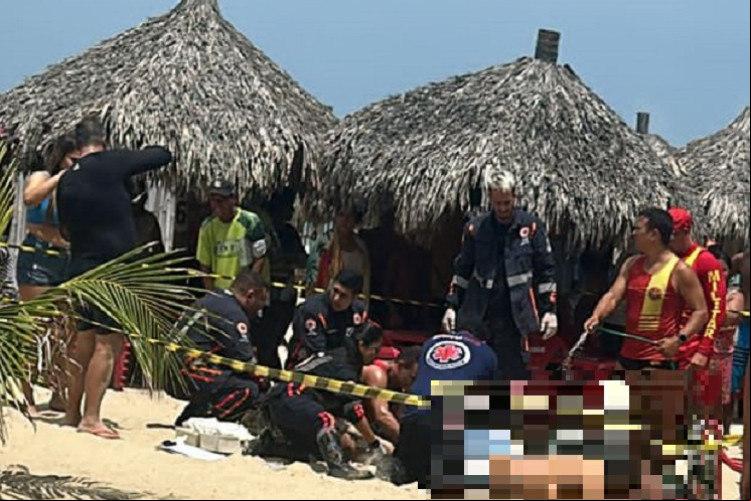 Casal foi assassinado a tiros na Praia do Futuro nesse domingo, 28