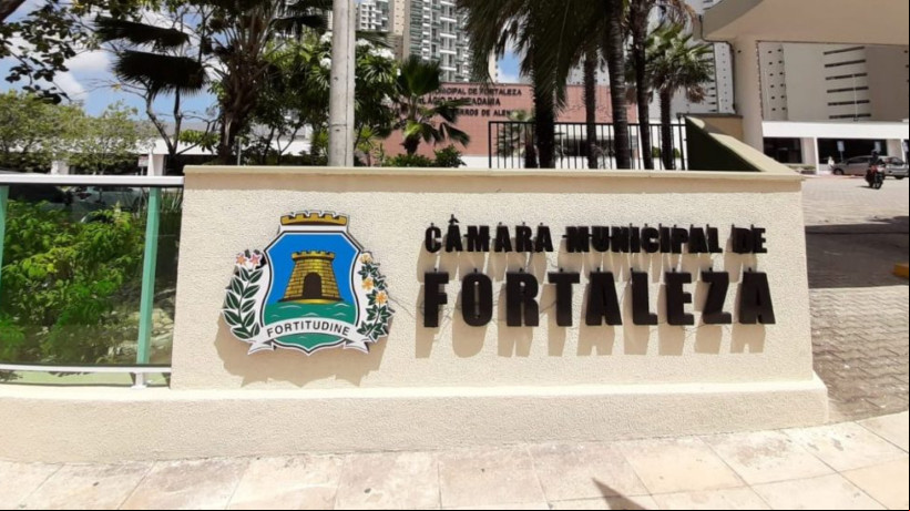 Fachada da Câmara Municipal de Fortaleza (CMFor)