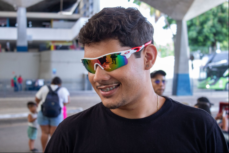 FORTALEZA, CEARÁ, BRASIL, 09-02-2024: movimentação de pessoas na Rodoviária de Fortaleza neste Carnaval em direção ao interior do Estado. (Foto: Samuel Setubal/ O Povo) FORTALEZA, CEARÁ, BRASIL, 09-02-2024: movimentação de pessoas na Rodoviária de Fortaleza neste Carnaval em direção ao interior do Estado. (Foto: Samuel Setubal/ O Povo)