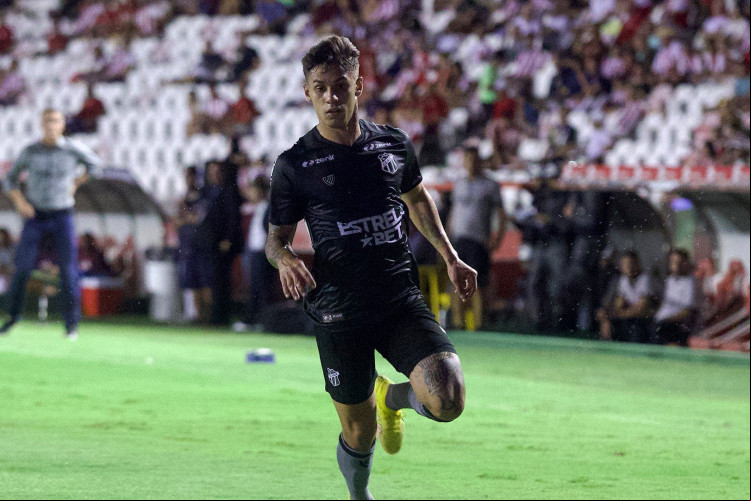 Caio Rafael foi um dos jogadores oriundos da base do Ceará que atuaram diante do Náutico.
