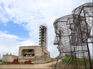 MONUMENTO para Santo Antônio está sendo construído em Caridade 